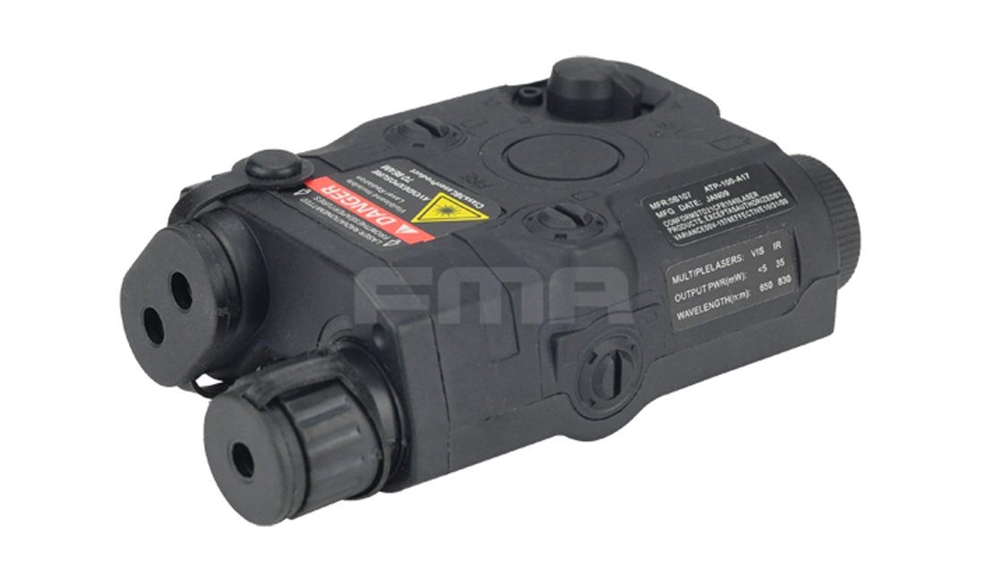 AN/PEQ-15 DUMMY PORTABATERIA NEGRO