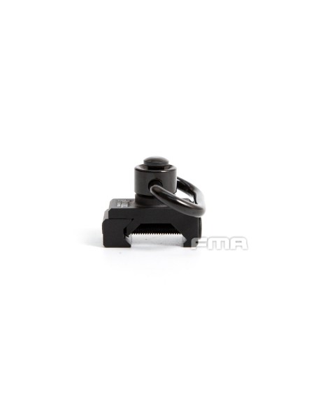 ANNEAU SANGLE RAIL QD NOIR