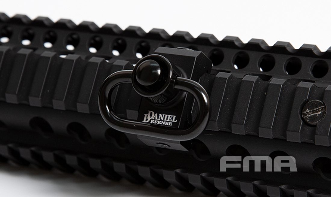 ANNEAU SANGLE RAIL QD NOIR