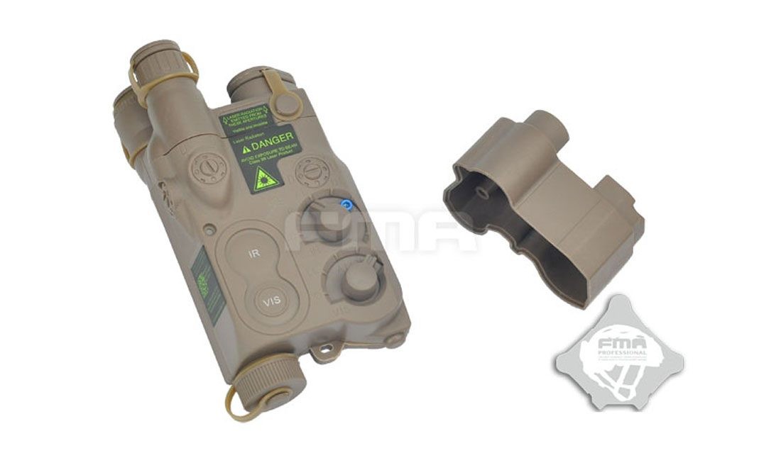 AN/PEQ-16 DUMMY SUPPORT DE BATTERIE DARK EARTH