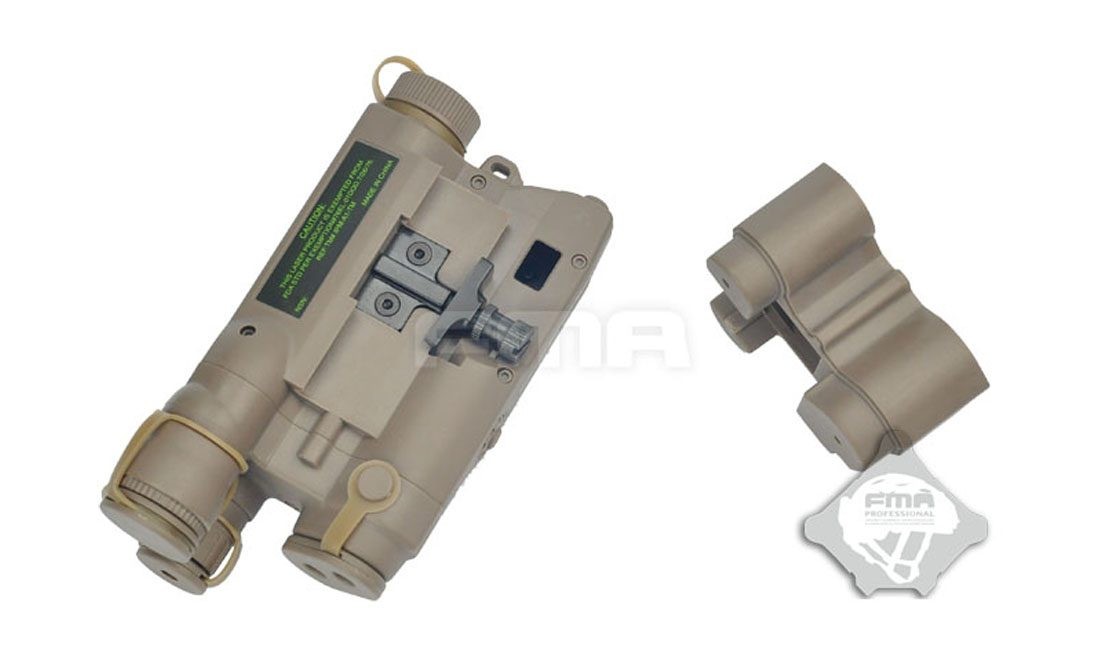 AN/PEQ-16 DUMMY PORTABATERIA DARK EARTH