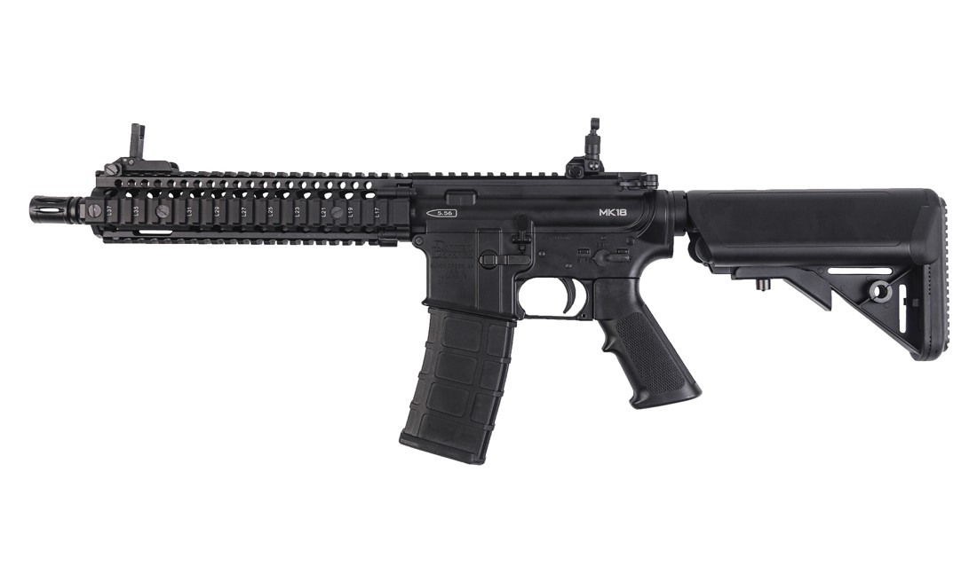 MK18 DANIEL DEFENSE GBB BLACK GOLDEN EAGLE