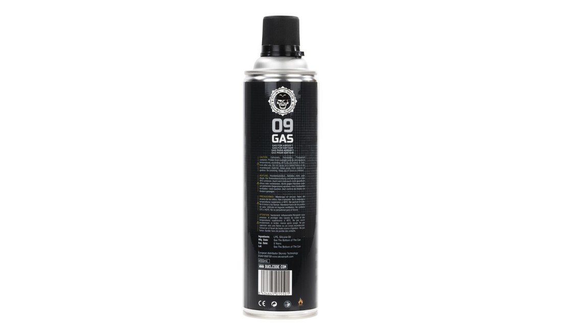 GAS INTERMÉDIAIRE 9KG 450ML DUEL CODE