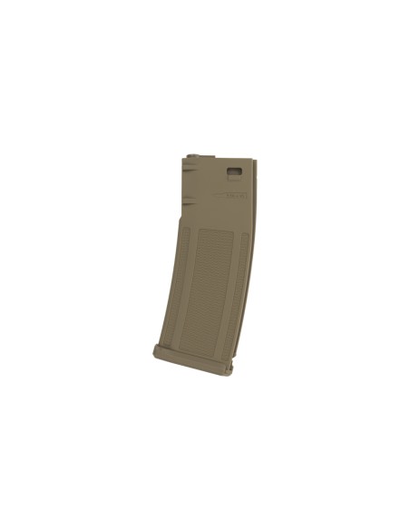CARGADOR POLIMERO AEG M4 130RDS TAN SAIGO DEFENSE