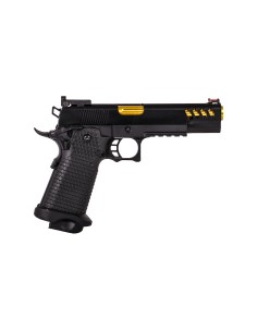 PISTOLA GBB HI-CAPA 5.1 TACTICAL GOLD 3335 GOLDEN EAGLE 2
