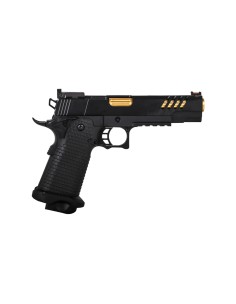 PISTOLA GBB HI-CAPA 5.1 TACTICAL GOLD 3340 GOLDEN EAGLE 2