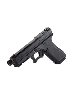 PISTOLET GBB CUSTOM BLACK AT3704 GOLDEN EAGLE