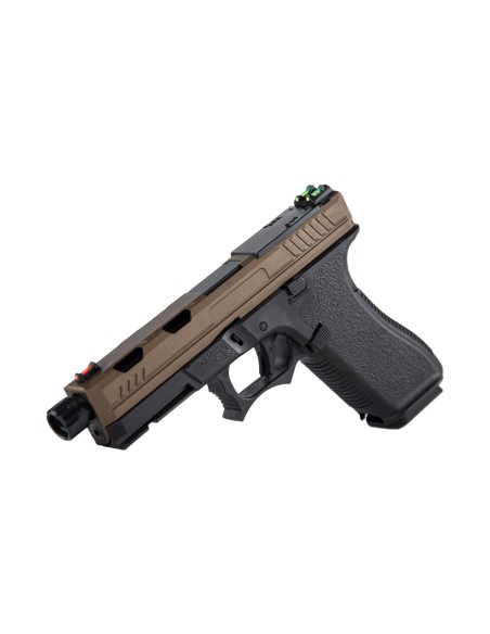 PISTOLA GBB CUSTOM TAN AT3704T GOLDEN EAGLE