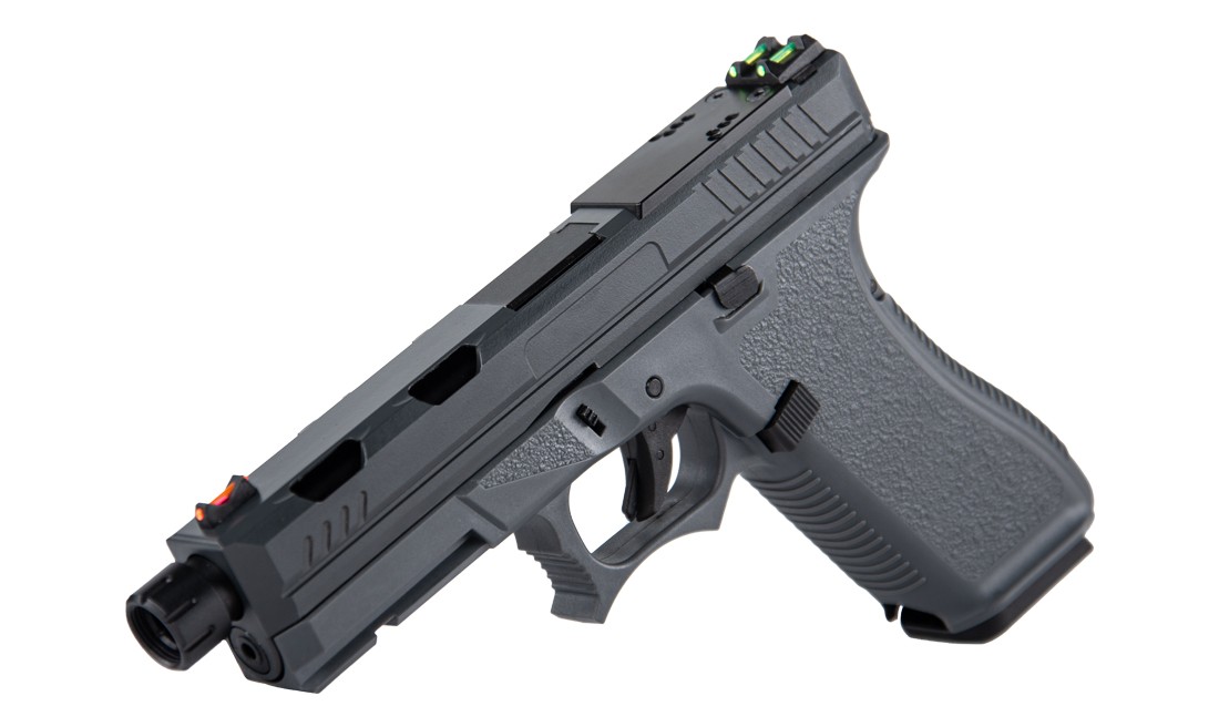 PISTOLA GBB CUSTOM GREY AT3704GY GOLDEN EAGLE
