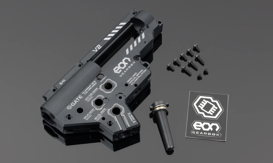 GEARBOX CARCASA VER.2 EON TITANIUM REFORZADA 8MM