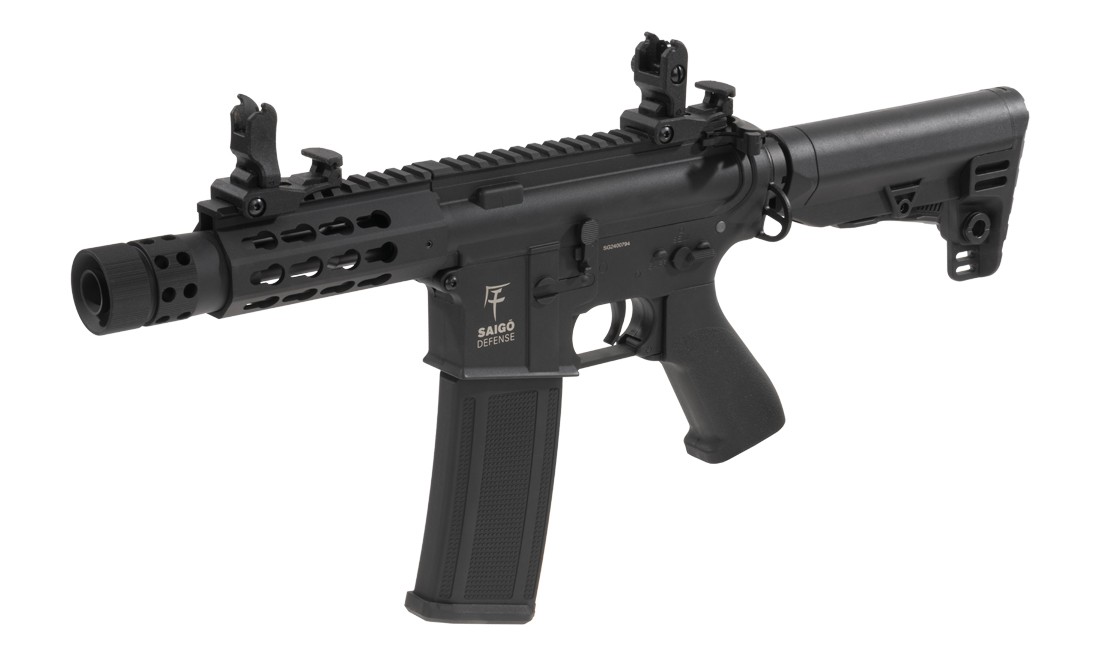 AEG KENJI SHORT BLACK COMBO SAIGO DEFENSE