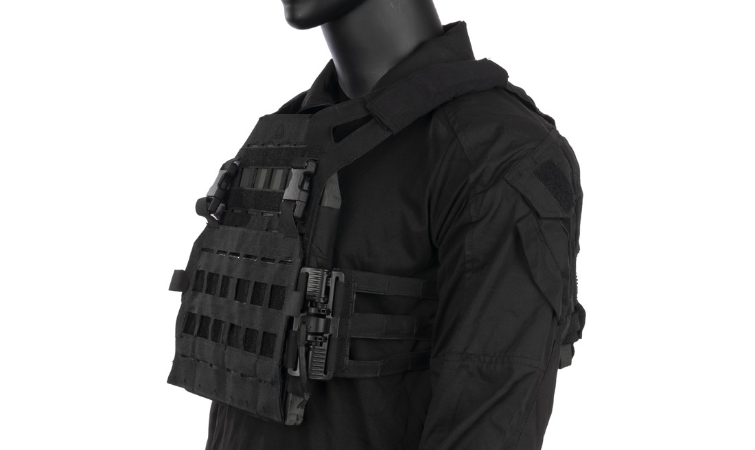 PLATE CARRIER FORCE MK3 BLACK DELTA TACTICS