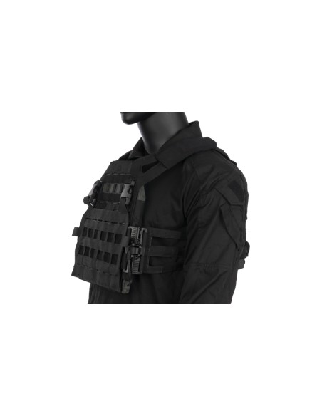 PLATE CARRIER FORCE MK3 BLACK DELTA TACTICS