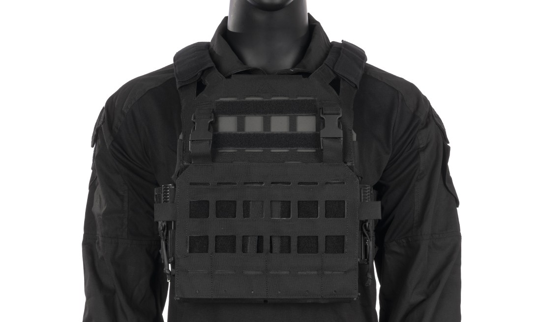 PLATE CARRIER FORCE MK3 BLACK DELTA TACTICS