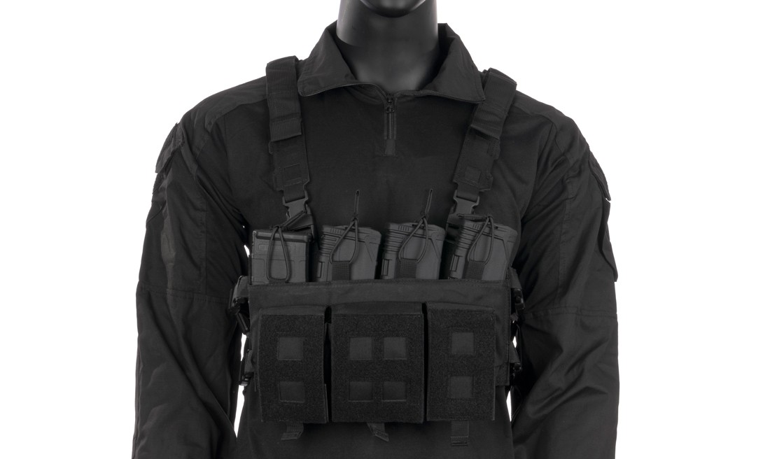 CHEST RIG FORCE MK2 BLACK DELTA TACTICS