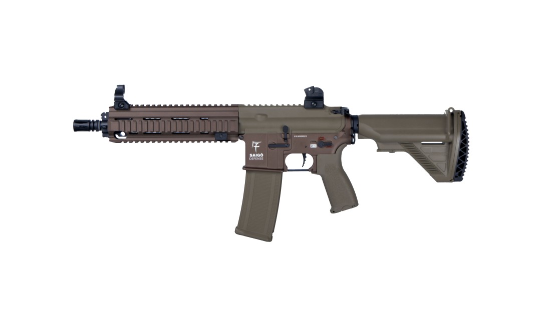 AEG SHOGUN ASTER MK1 TAN COMBO SAIGO DEFENSE