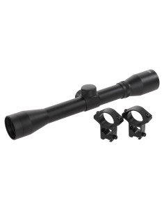 VISEUR 1" AVEC MONTURES POUR CARABINE 4X32 2