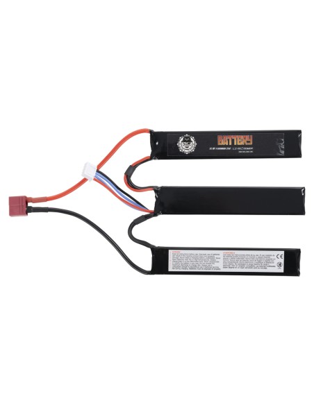 BATERÍA LIPO 11.1V 1100MAH 25C(3PC) T-DEAN DUEL CODE