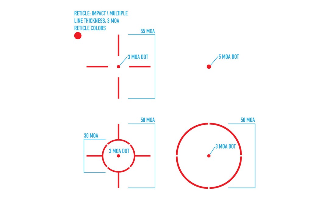 REFLEX IMPACT XLT FF SIGHT-BOX